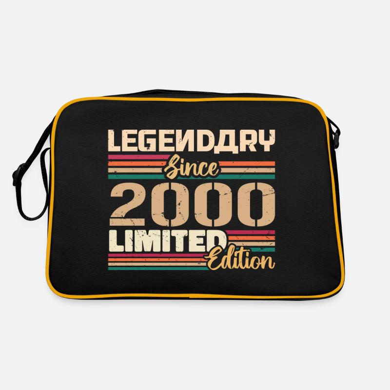 Millésime 2000 2000 Anniversaire né en 2000 Sac Retro