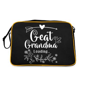 Arrière-grand-mère Grand-mère Arrière-grands-parents Grand-mère - Sac Retro - noir/or - Dos