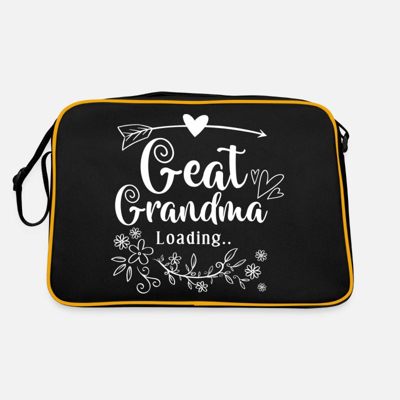 Urgroßmutter Oma Uroma Urgroßeltern Großmutter Retro Tasche