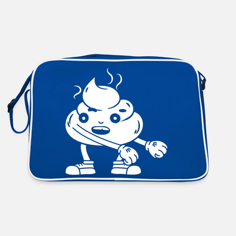 Drôle de tas de caca dansant Sac Retro