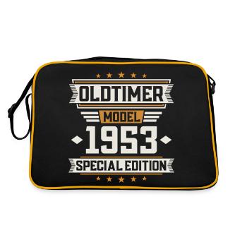 Oldtimer année de construction 1953 - Sac Retro - noir/or - Dos