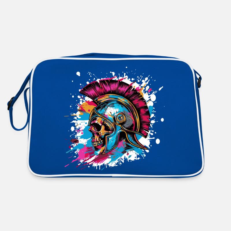 Spartan Skull Gladiator Retro Bag