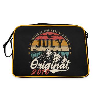 Juillet 2010 | Original Anniversaire Juillet 2010 - Sac Retro - noir/or - Dos