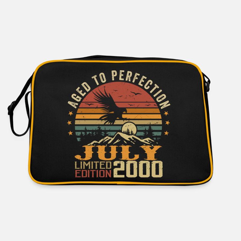 Vintage July 2000 Anniversary July 2000 Retro Bag