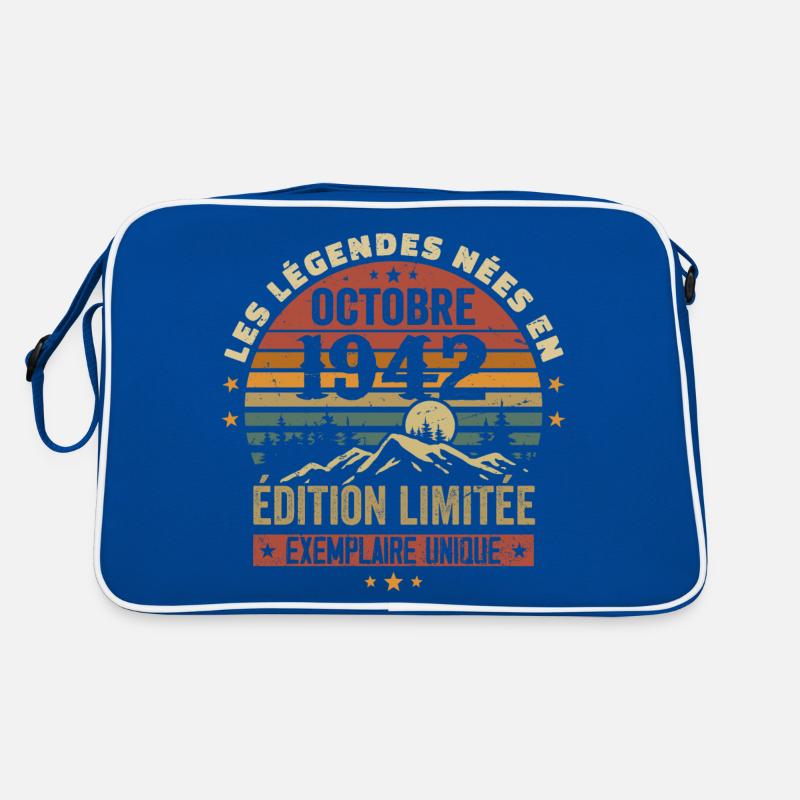 Born in October 1942 | Awesome since October 1942 Retro Bag