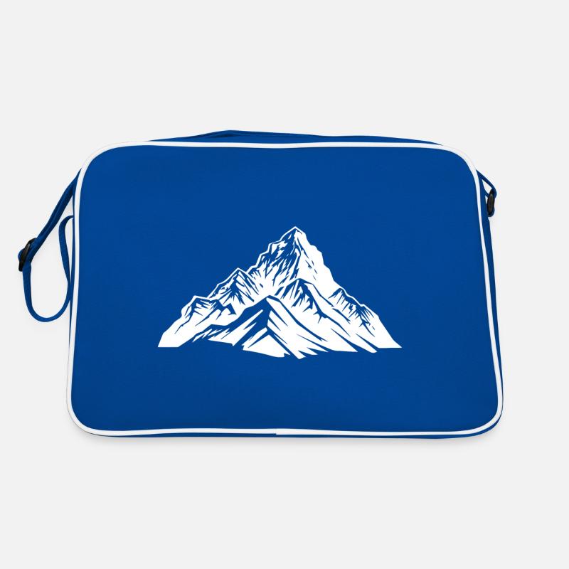 Berge Symbol Silhouette Retro Tasche