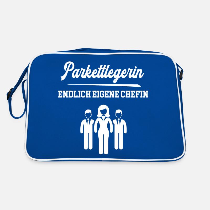Parkettlegerin Endlich Eigene Chefin Bodenlegerin Retro Tasche