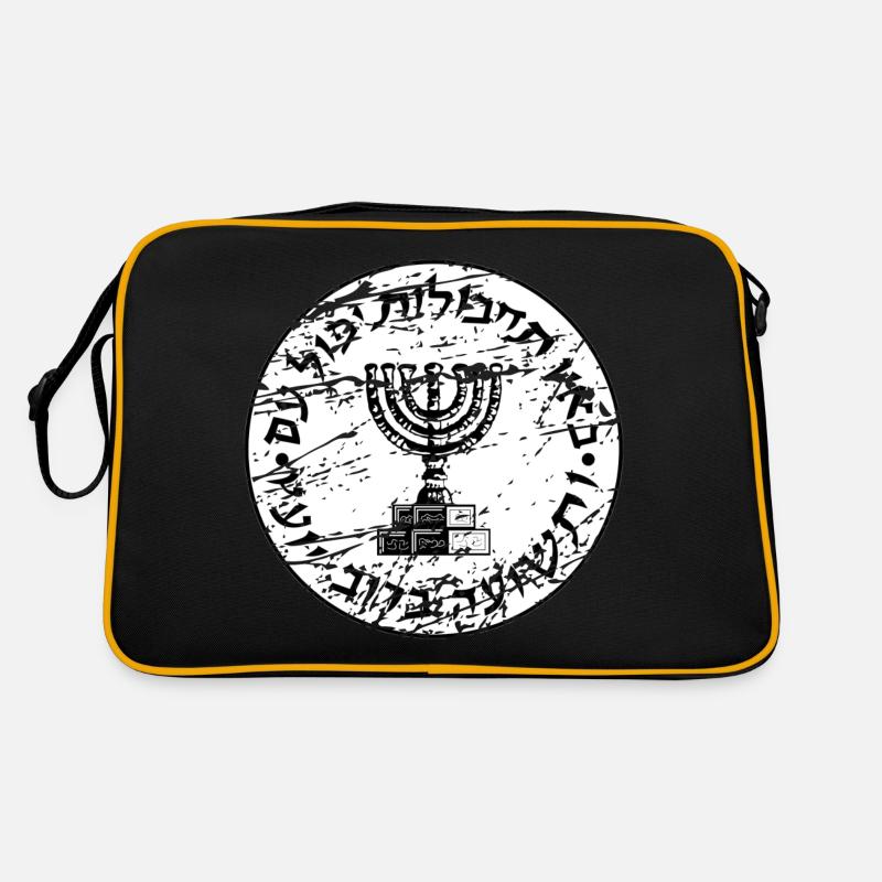 Mossad Israel Israeli Intelligence Tel Aviv Retro Bag
