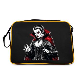 Gruseliges Halloween-partykostüm Vampir - Sac Retro - noir/or - Dos