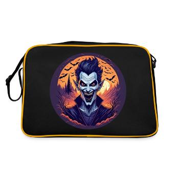 Gruseliges Halloween-partykostüm Vampir - Sac Retro - noir/or - Dos