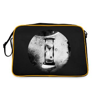 Le passage de l’espace et du temps - Sac Retro - noir/or - Dos