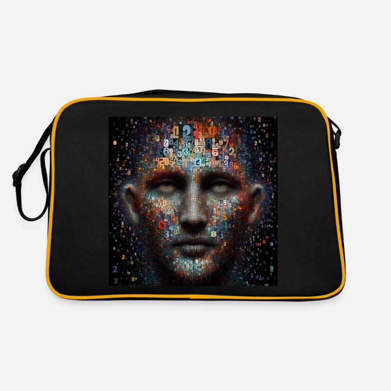 Face des chiffres Sac Retro