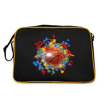 baba3 - Sac Retro - noir/or - Dos
