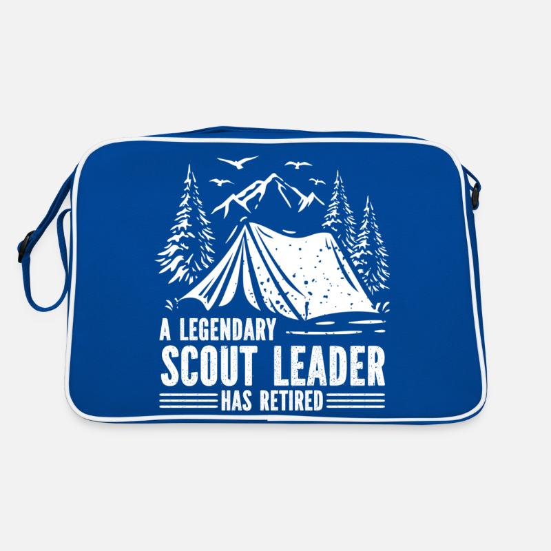 Pfadfinderleiter | Pfadfinder Scouting Geschenk Retro Tasche