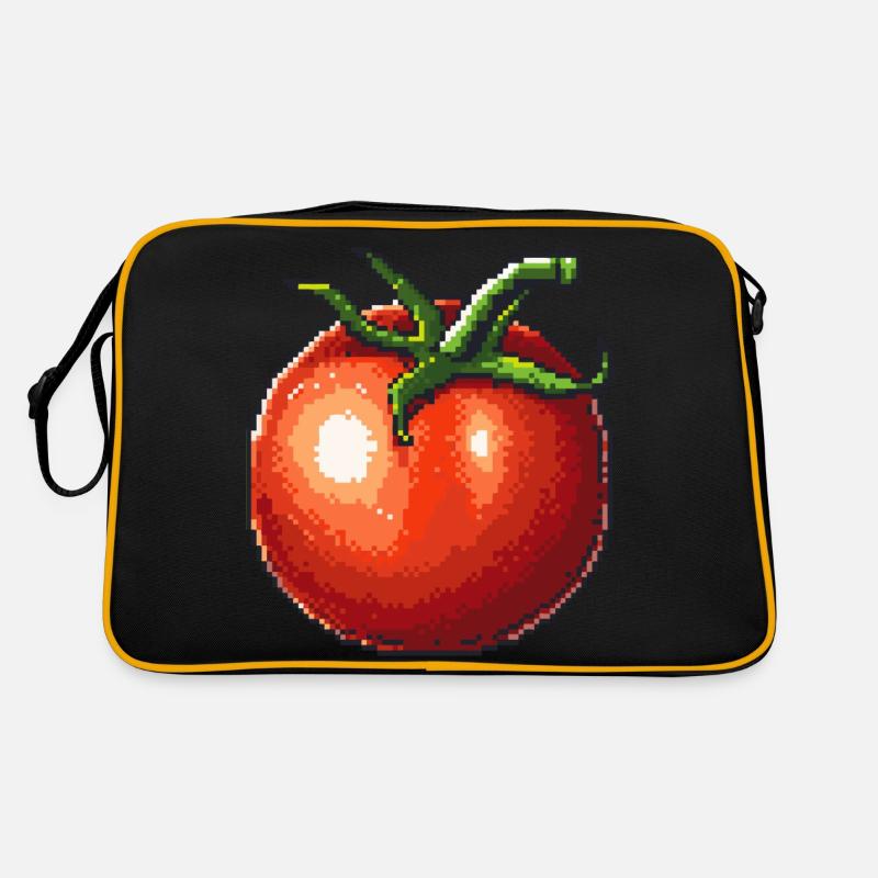 Icône pixel de tomate Sac Retro