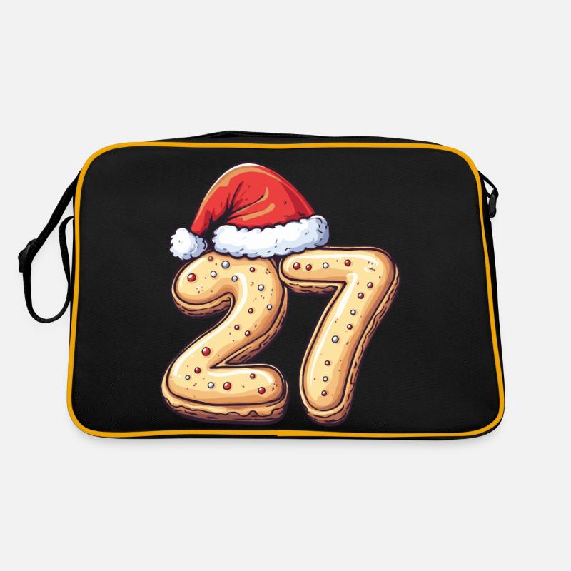 Biscuit de Noël à 27 chiffres Sac Retro