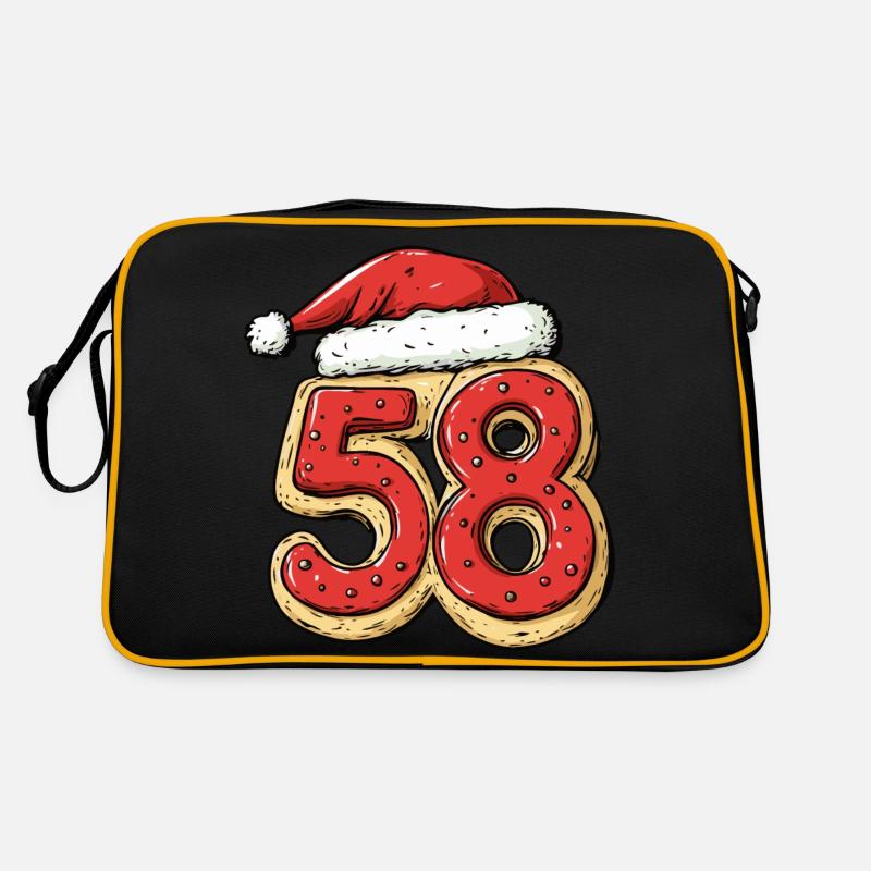 Biscuit de Noël à 58 chiffres Sac Retro