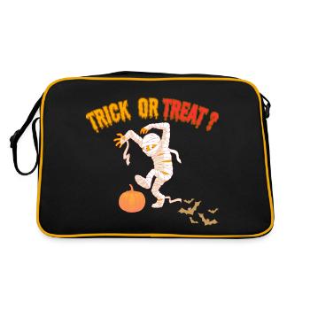 Trick or treat - Retro Bag - black/gold - Back