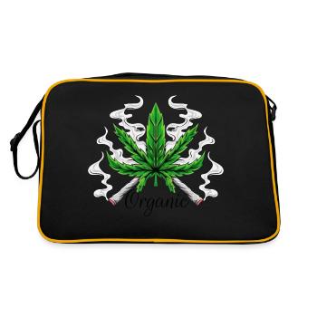 Organique - Sac Retro - noir/or - Dos