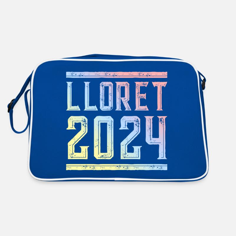 Lloret De Mar 2024 Bunt Retro Tasche