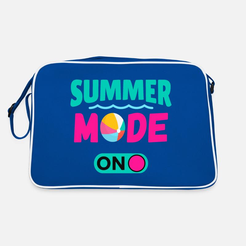 Sommermodus Ein Retro Tasche
