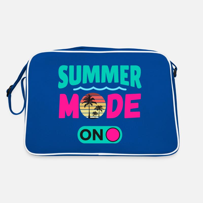 Sommermodus Ein Retro Tasche