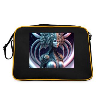 Giger Queen - Retro Bag - black/gold - Back