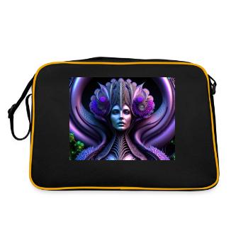Space Witch - Retro Bag - black/gold - Back