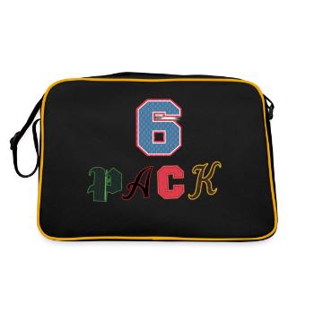 Paroles - Sac Retro - noir/or - Dos