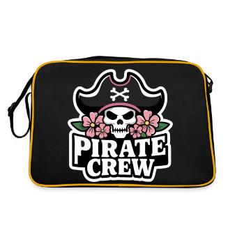 Pirate Pirate Carnaval Halloween - Sac Retro - noir/or - Dos