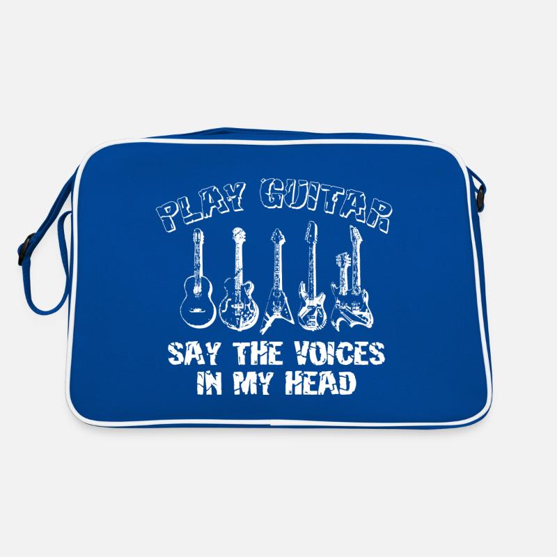 Jouer de la guitare Dites les voix dans ma tête Sac Retro