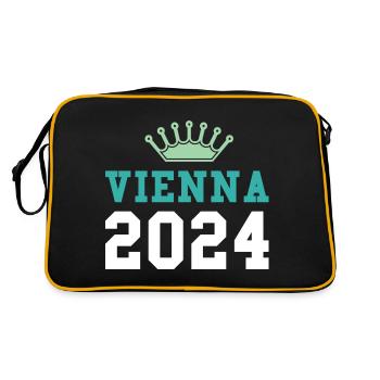 Vienne 2024 Wien Krone - Sac Retro - noir/or - Dos