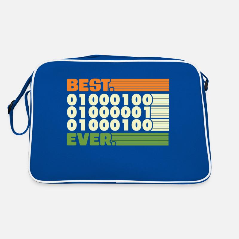 Meilleur papa de codage de tous les temps Sac Retro