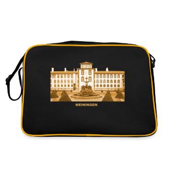 Meiningen Elisabethenburg Château Thuringe - Sac Retro - noir/or - Dos