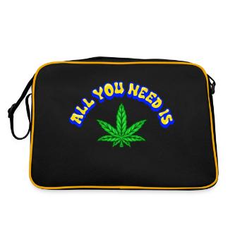 TOUT CE DONT VOUS AVEZ BESOIN EST - Sac Retro - noir/or - Dos