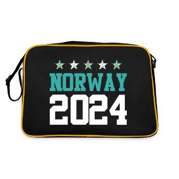 Circuits Norvège 2024 - Sac Retro - noir/or - Dos