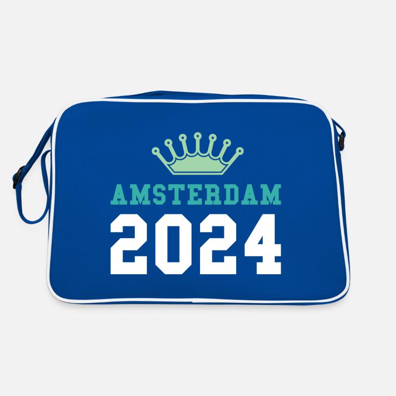 Amsterdam 2024 Krone Retro Tasche