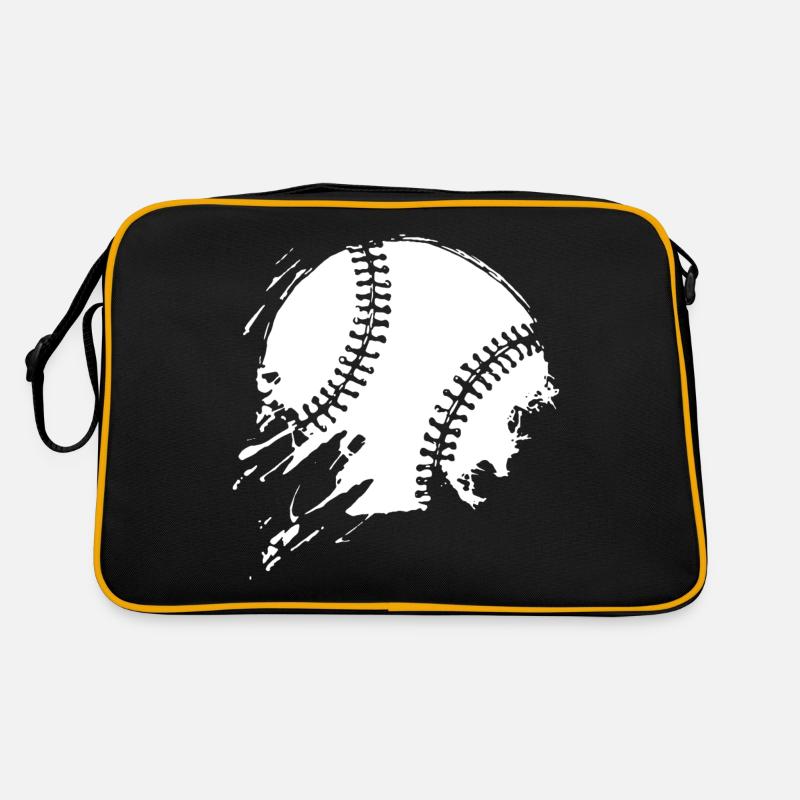 Baseball-T-Shirt Retro Tasche