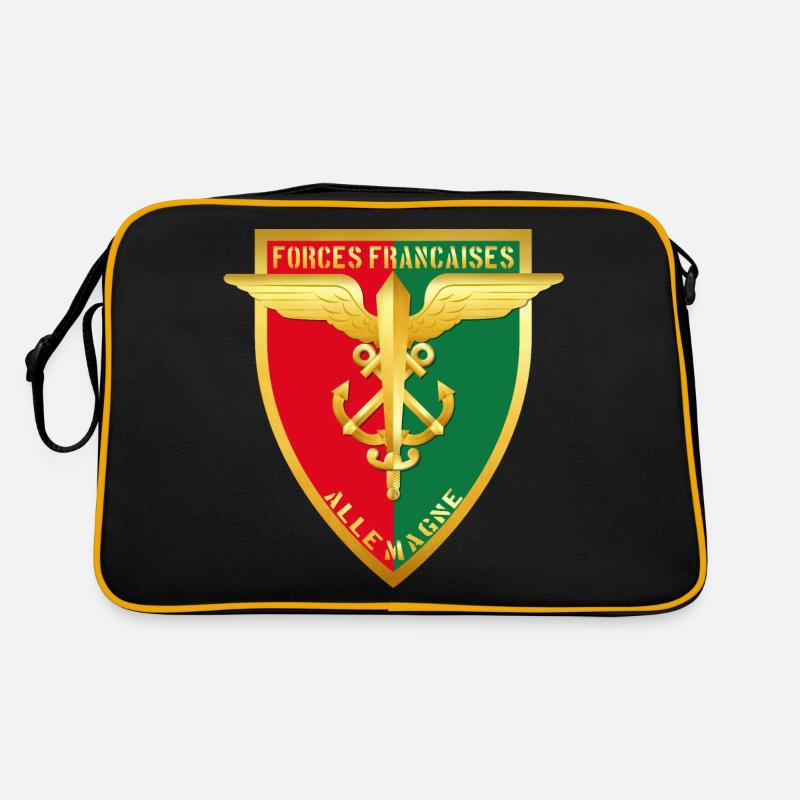 French forces in Germany Retro Bag