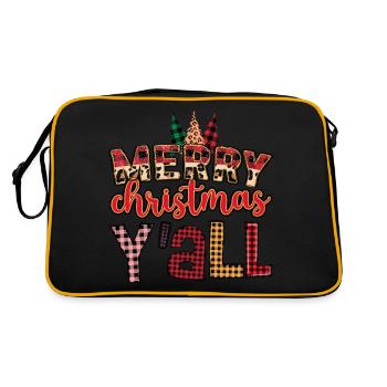 Joyeux Noël à tous - Sac Retro - noir/or - Dos