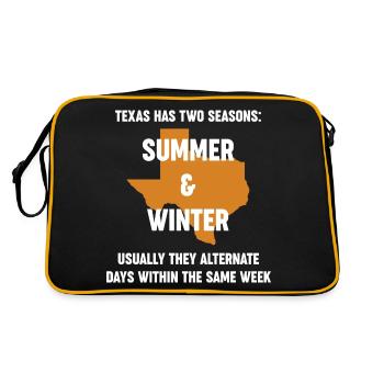 Texas Alternating Weather Design pour Proud - Sac Retro - noir/or - Dos