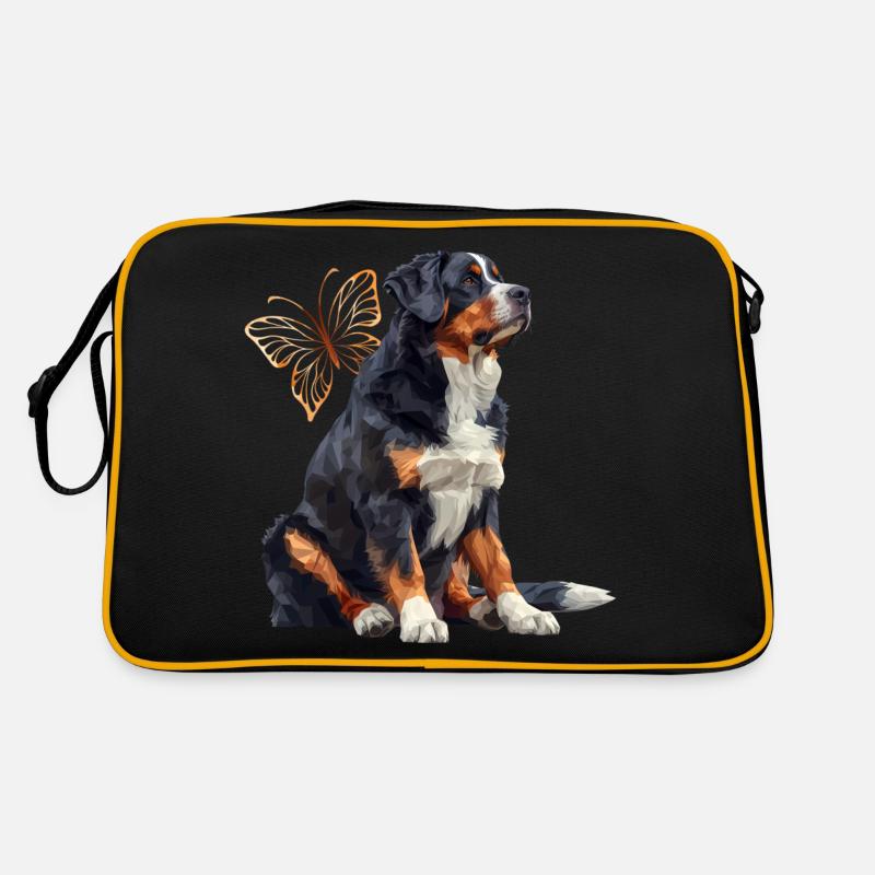 Entlebucher Sennenhund Retro Tasche