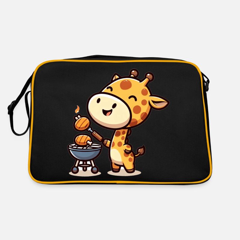 Mignonne Girafe BBQ Sac Retro