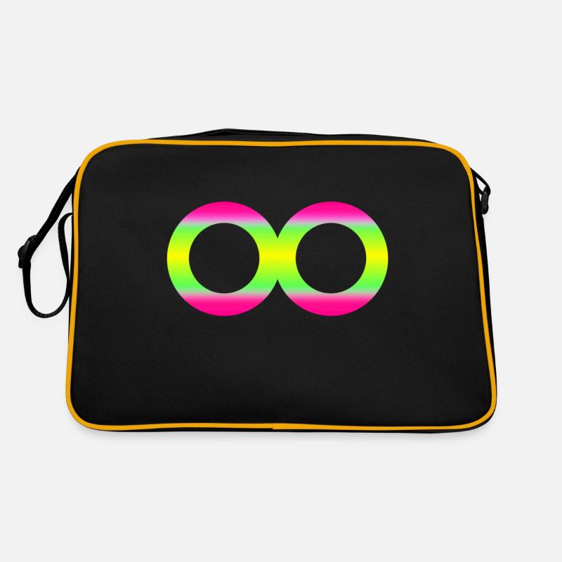 Infinity Eight 1 - Retro Bag - black/gold