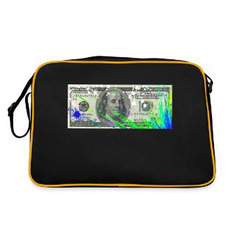 Dollar - Sac Retro - noir/or - Dos