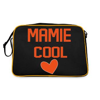 MAMIE COOL COEUR - Sac Retro - noir/or - Dos