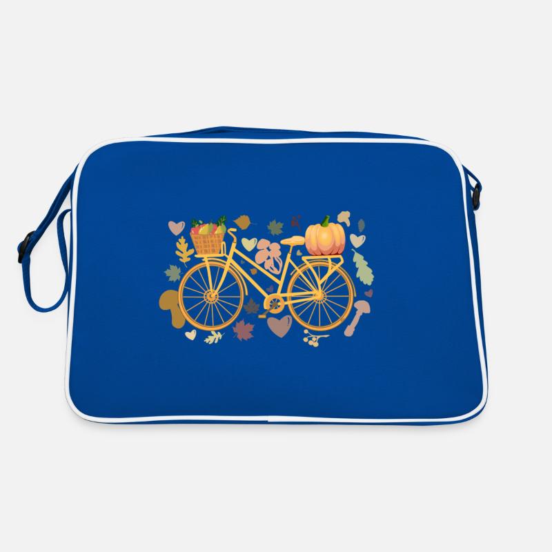 Autumn Bicycle Retro Bag