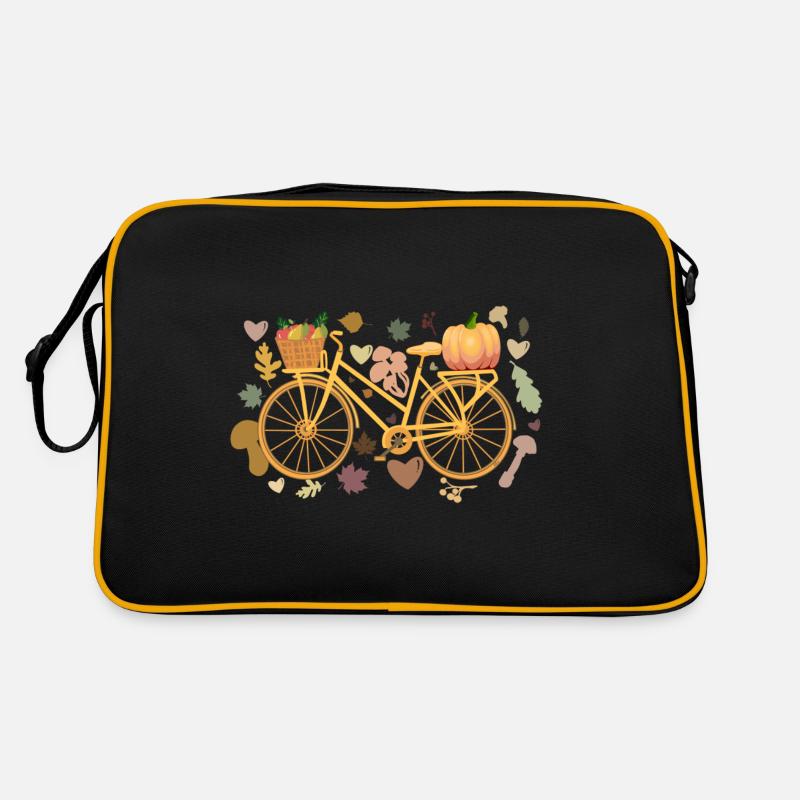 Autumn Bicycle Retro Bag