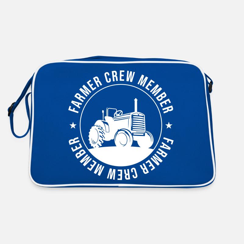 Tractor Farmer Crew Retro Bag