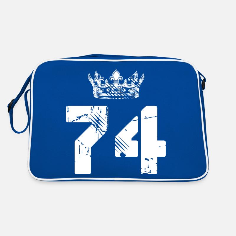 74 Couronne numérique Sac Retro